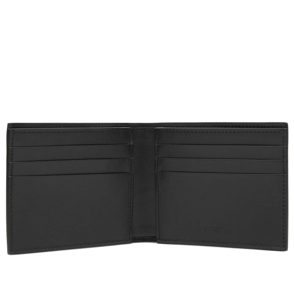Off White Men's Bookish Bifold Leather Wallet